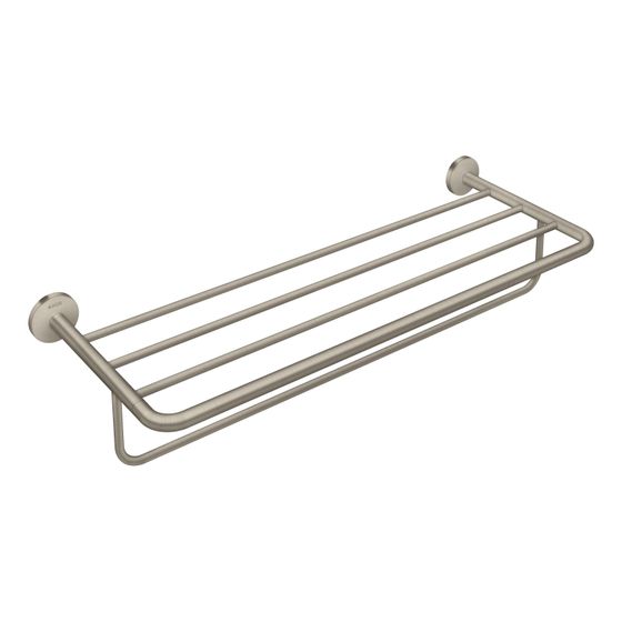 Hansgrohe AXOR Universal Circular Handtuchablage, Handtuchhalter, 655mm, Metall, Brushed Nickel