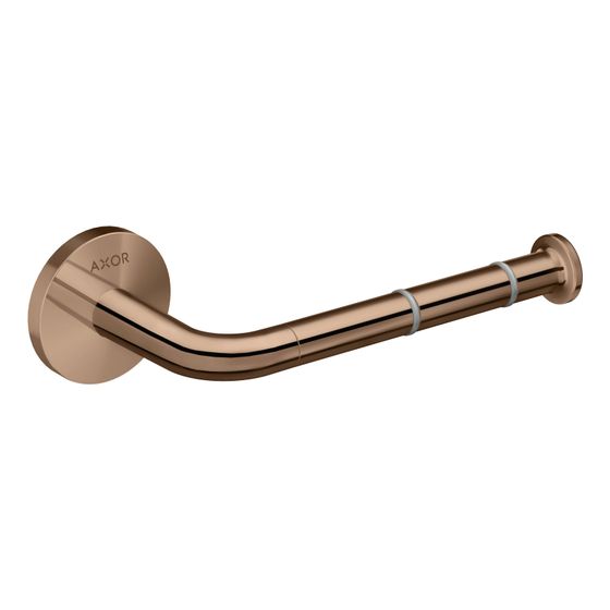 Hansgrohe AXOR Universal Circular Toilettenpapierhalter, 83mm, Metall, Polished Red Gold