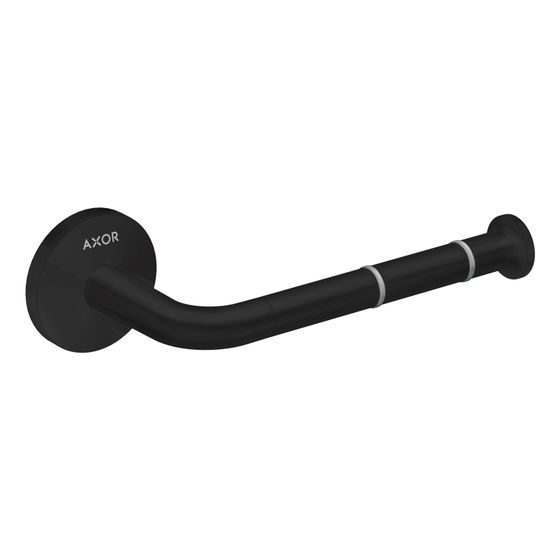 Hansgrohe AXOR Universal Circular Toilettenpapierhalter, 83mm, Metall, Mattschwarz