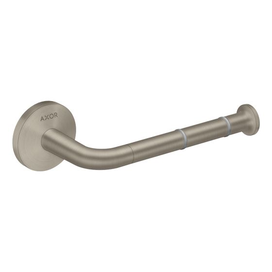 Hansgrohe AXOR Universal Circular Toilettenpapierhalter, 83mm, Metall, Brushed Nickel