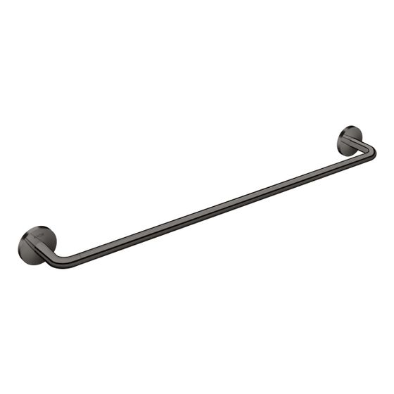 Hansgrohe AXOR Universal Circular Badetuchhalter 655mm, 600mm Bohrabstand, Metall, Polished Black Chrome