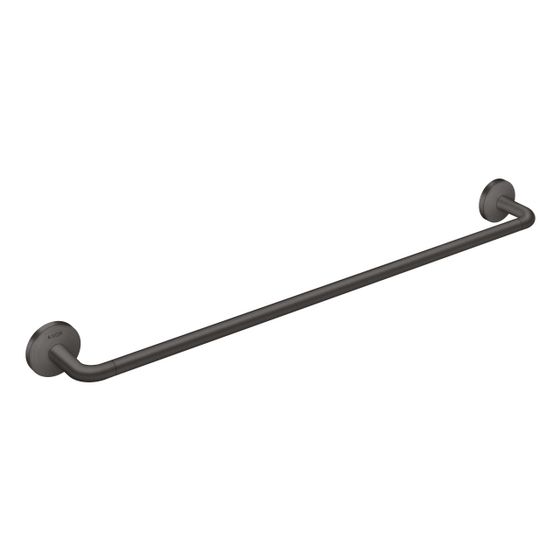 Hansgrohe AXOR Universal Circular Badetuchhalter 655mm, 600mm Bohrabstand, Metall, Brushed Black Chrome