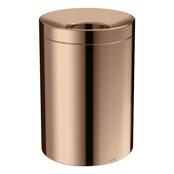 Hansgrohe AXOR Universal Circular Abfalleimer, 5L, 267x180x180mm, Polished Red Gold