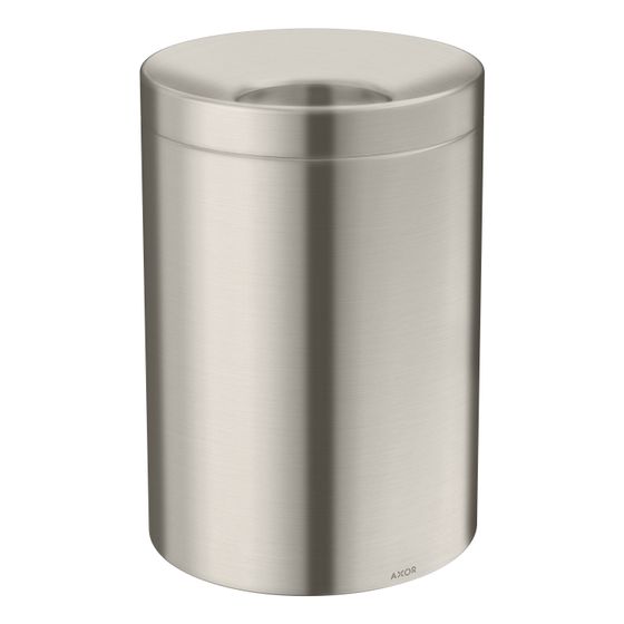 Hansgrohe AXOR Universal Circular Abfalleimer, 5L, 267x180x180mm, Edelstahl Optic