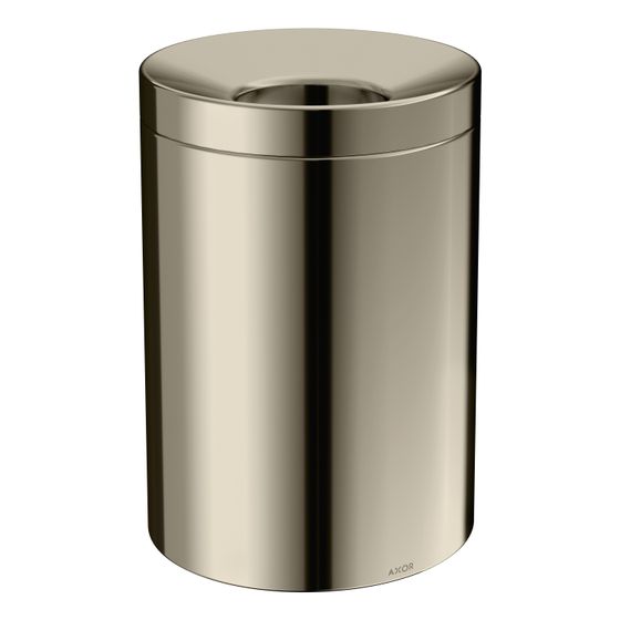 Hansgrohe AXOR Universal Circular Abfalleimer, 5L, 267x180x180mm, Polished Nickel
