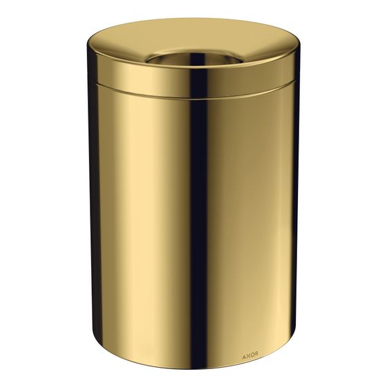 Hansgrohe AXOR Universal Circular Abfalleimer, 5L, 267x180x180mm, Polished Gold Optic