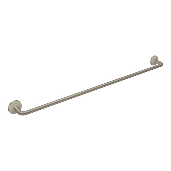 Hansgrohe AXOR Universal Circular Badetuchhalter 855mm, 800mm Bohrabstand, Metall, Brushed Nickel
