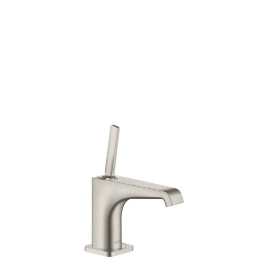 Hansgrohe AXOR Citterio E Standventil 90, Pin-Griff ohne Ablaufgarnitur, Ausladung 135mm, Edelstahl Optic