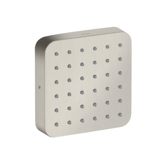 Hansgrohe AXOR Absperrventil Citterio E UP, 120x120mm, softsquare, Edelstahl Optic