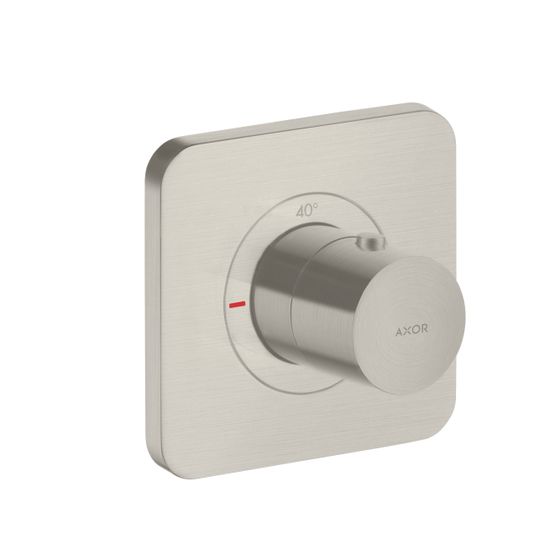 Hansgrohe AXOR Citterio E Thermostat 120x120mm, UP, DN 20, Edelstahl Optic