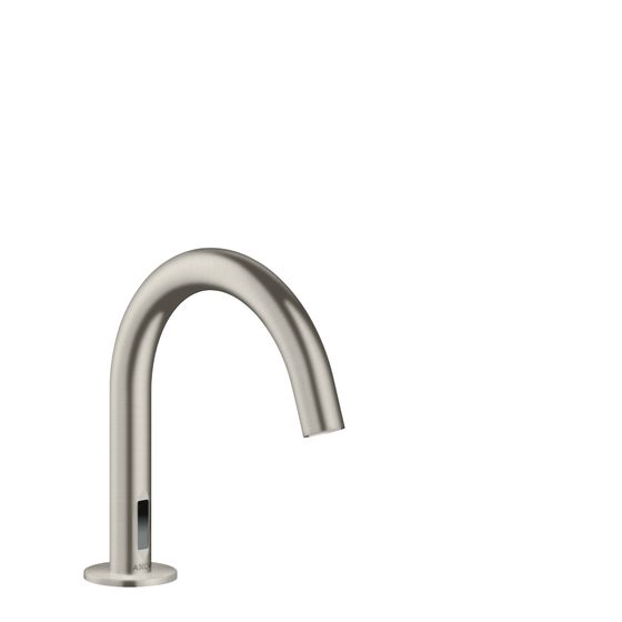 Hansgrohe AXOR Uno Elektronik-Waschtischmischer, 3,5l/min, Temperaturvoreinstellung Netzans. 230V, Edelstahl Optic