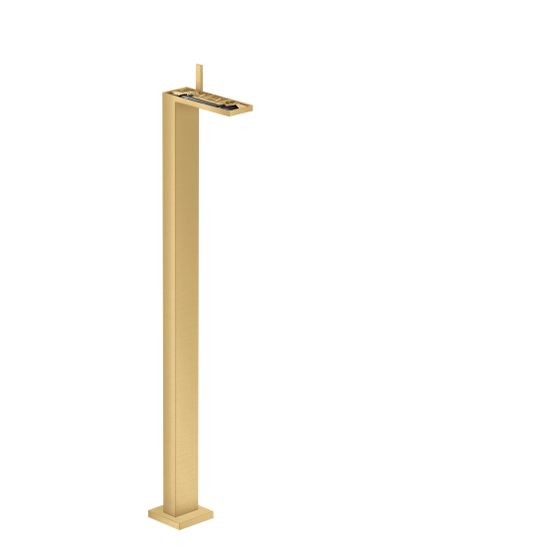 Hansgrohe AXOR MyEdition Einhebel-Waschtischmischer bodenstehend, 5l/min, Push-Open ohne Platte, Brushed Gold Optic