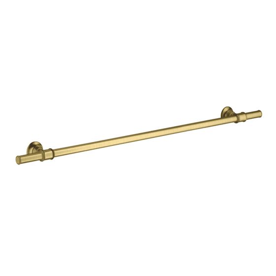 Hansgrohe AXOR Montreux Badetuchhalter 983mm, 800mm Bohrabstand, Metall, Brushed Brass