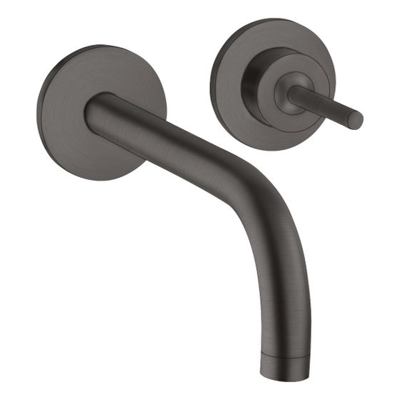 Hansgrohe AXOR Uno Einhebel-Waschtischmischer Unterputz, 5l/min, Auslauf 165mm, Rosetten, Brushed Black Chrome