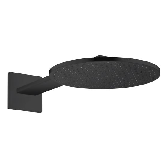 Hansgrohe AXOR ShowerSolutions Kopfbrause 300mm, 17,6l/min, 1jet, Brausearm, Mattschwarz