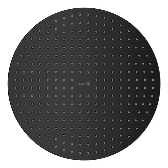 Hansgrohe AXOR ShowerSolutions Kopfbrause 300mm, 17l/min, 2jet Deckenintegriert, Mattschwarz