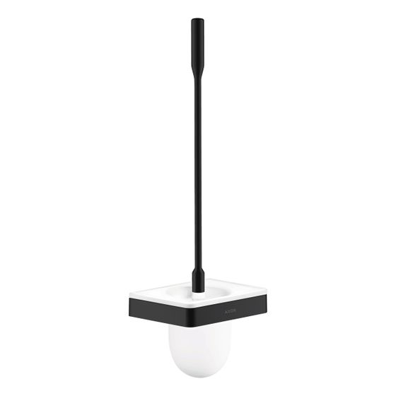 Hansgrohe AXOR Universal Softsquare Toilettenbürstenhalter Wandmontage, Mattschwarz