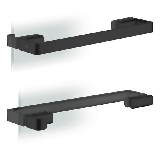 Hansgrohe AXOR Universal Softsquare Duschtürgriff 444mm, Mattschwarz