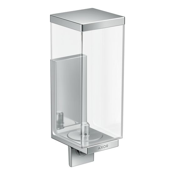 Hansgrohe AXOR Universal Rectangular Lotionspender, 600ml, 0,5ml Dosiermenge , Chrom