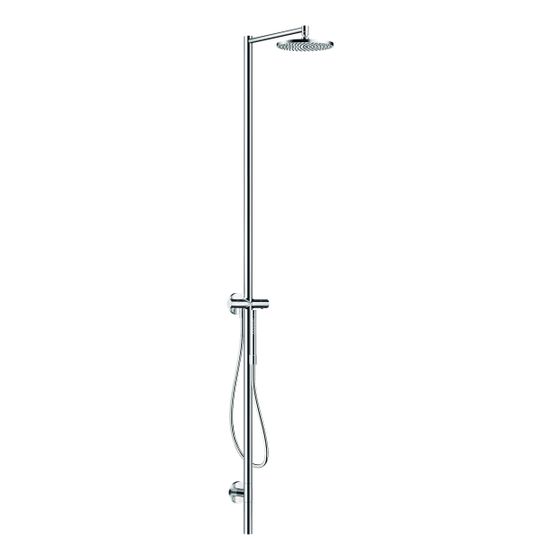 Hansgrohe AXOR Starck Duschsäule, Thermostat, Kopfbrause 240mm, 1jet, DN 15, Chrom