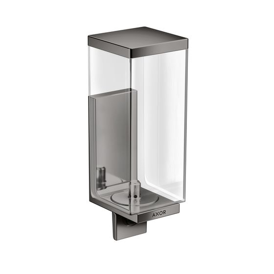 Hansgrohe AXOR Universal Rectangular Lotionspender, 600ml, 0,5ml Dosiermenge , Polished Black Chrome