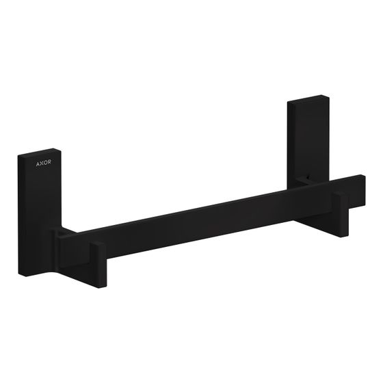 Hansgrohe AXOR Universal Rectangular Haltestange 340mm, 300mm Bohrabstand, Mattschwarz