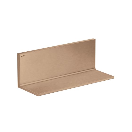 Hansgrohe AXOR Universal Rectangular Ablage 300mm, Metall, Brushed Red Gold