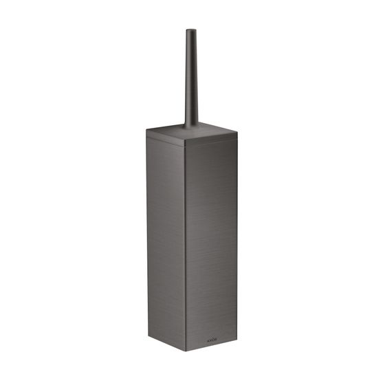 Hansgrohe AXOR Universal Rectangular Toilettenbürstenhalter, Wandmontage, Brushed Black Chrome