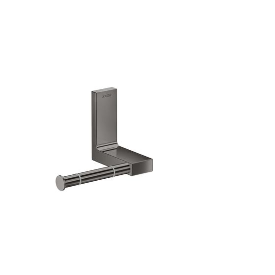 Hansgrohe AXOR Universal Rectangular Toilettenpapierhalter, 110x162mm, Metall, Polished Black Chrome
