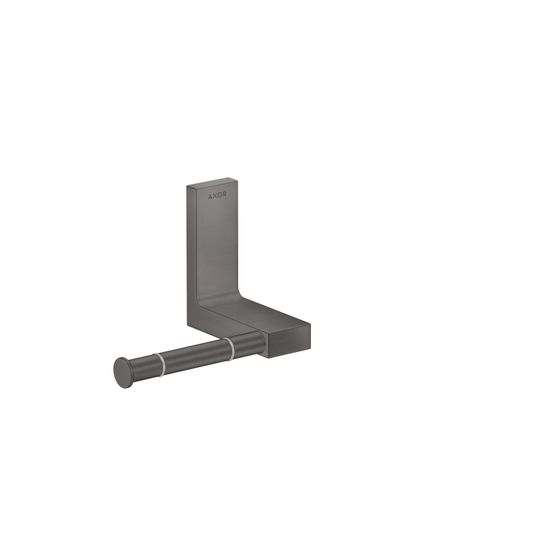 Hansgrohe AXOR Universal Rectangular Toilettenpapierhalter, 110x162mm, Metall, Brushed Black Chrome