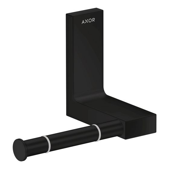 Hansgrohe AXOR Universal Rectangular Toilettenpapierhalter, 110x162mm, Metall, Mattschwarz