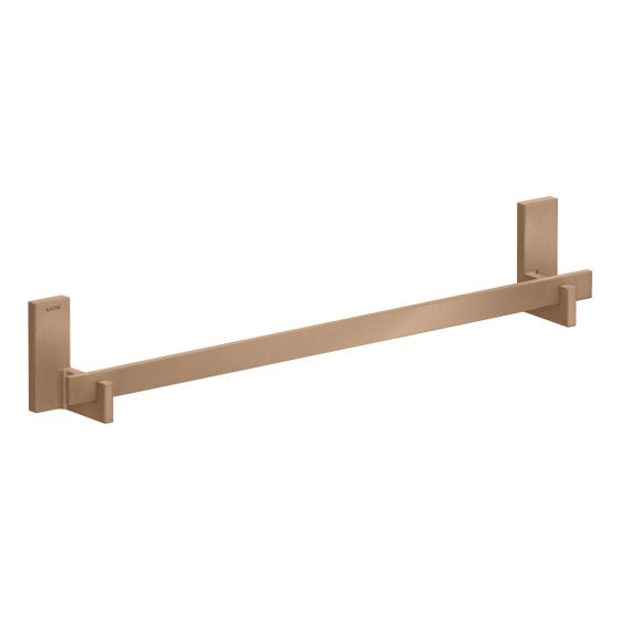 Hansgrohe AXOR Universal Rectangular Badetuchhalter 640mm, 600mm Bohrabstand, Metall, Brushed Red Gold
