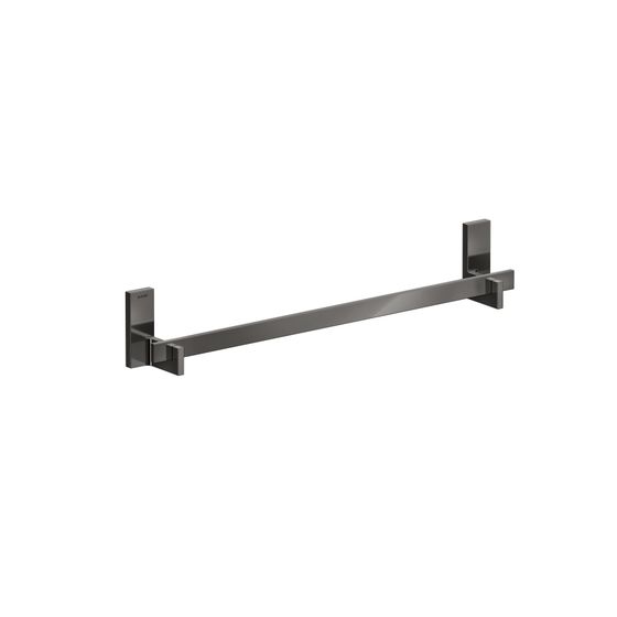 Hansgrohe AXOR Universal Rectangular Badetuchhalter 640mm, 600mm Bohrabstand, Metall, Polished Black Chrome
