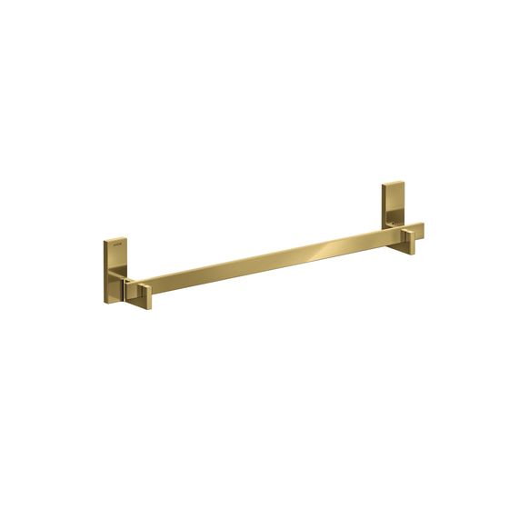 Hansgrohe AXOR Universal Rectangular Badetuchhalter 640mm, 600mm Bohrabstand, Metall, Polished Gold Optic