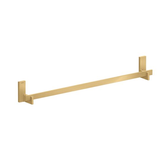Hansgrohe AXOR Universal Rectangular Badetuchhalter 840mm, 800mm Bohrabstand, Metall, Brushed Gold Optic
