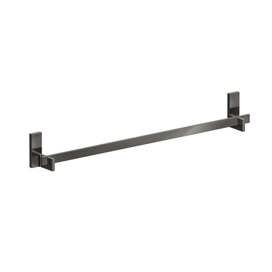 Hansgrohe AXOR Universal Rectangular Badetuchhalter 840mm, 800mm Bohrabstand, Metall, Polished Black Chrome