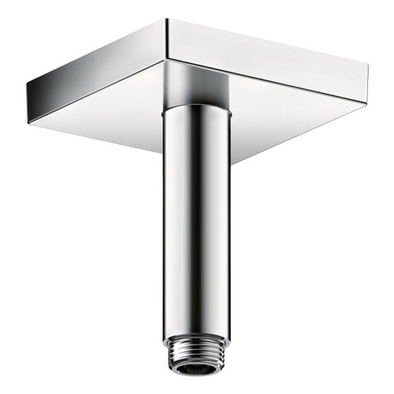 Hansgrohe AXOR ShowerSolutions Deckenanschluss 100mm eckig, DN 15, G 1/2