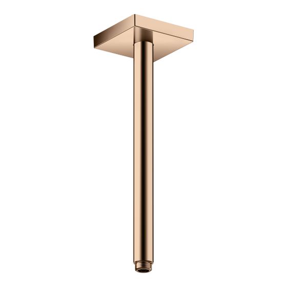 Hansgrohe AXOR ShowerSolutions Deckenanschluss 300mm eckig, DN 15, G 1/2
