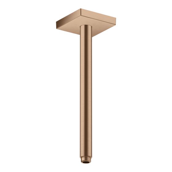 Hansgrohe AXOR ShowerSolutions Deckenanschluss 300mm eckig, DN 15, G 1/2