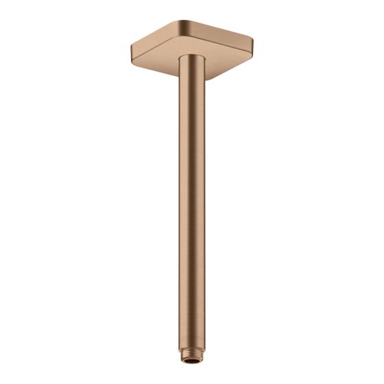 Hansgrohe AXOR ShowerSolutions Deckenanschluss 300mm softsquare, DN 15, G 1/2