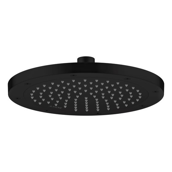 Hansgrohe AXOR ShowerSolutions Kopfbrause 245mm, 10,1l/min, 1jet, Mattschwarz