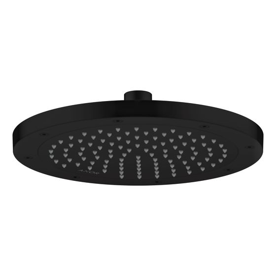 Hansgrohe AXOR ShowerSolutions Kopfbrause 245mm, 9l/min, 1jet EcoSmart, Mattschwarz