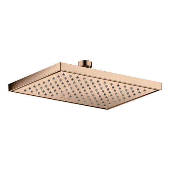 Hansgrohe AXOR ShowerSolutions Kopfbrause, 10,1l/min, 245x185mm 1jet, Polished Red Gold