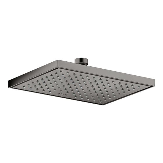 Hansgrohe AXOR ShowerSolutions Kopfbrause, 5,2l/min, 245x185mm, 1jet, EcoSmartPlus, Polished Black Chrome