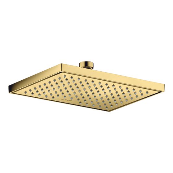 Hansgrohe AXOR ShowerSolutions Kopfbrause, 5,2l/min, 245x185mm, 1jet, EcoSmartPlus, Polished Gold Optic