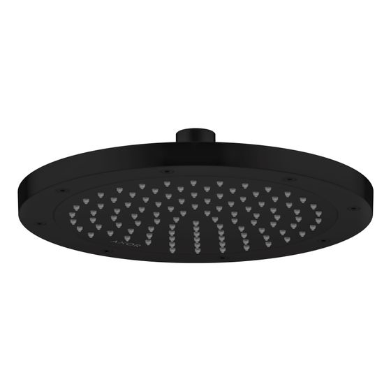 Hansgrohe AXOR ShowerSolutions Kopfbrause 245mm, 5,2l/min, 1jet EcoSmartPlus, Mattschwarz