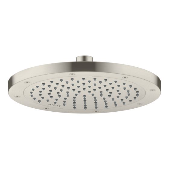 Hansgrohe AXOR ShowerSolutions Kopfbrause 245mm, 5,2l/min, 1jet EcoSmartPlus, Edelstahl Optic