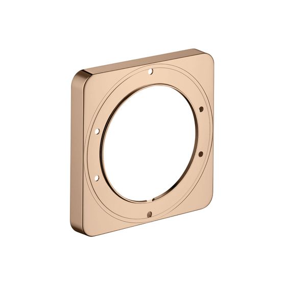 Hansgrohe AXOR Citterio M Verlängerungsrosette, F-Set, 172x172mm, 22mm, Polished Red Gold