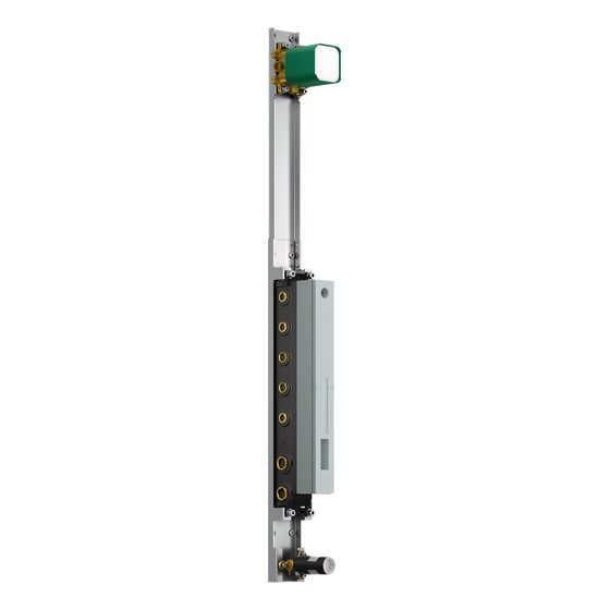 Hansgrohe AXOR ShowerComposition Grundkörper für Duschpaneel, 106-134mm Einbautiefe