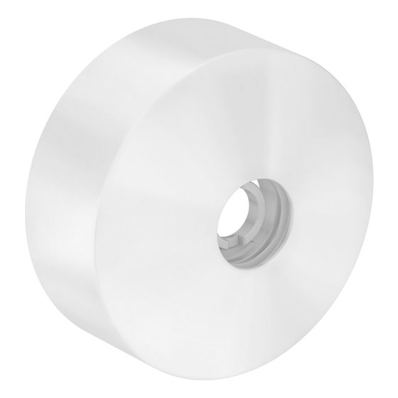 Hansgrohe AXOR One Verlängerungsrosette, 80mm, 22mm, Mattweiß
